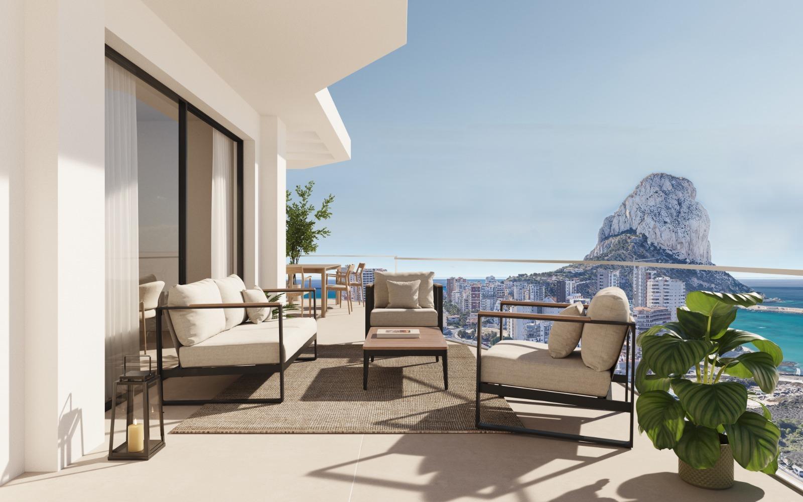 Appartamento a Calpe, Alicante, Spagna 2 camere da letto, 109 mq. N° 177476