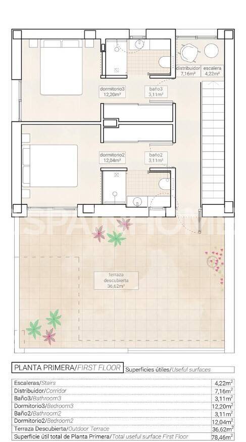Villa à Alicante, Espagne 3 chambres, 175 m2 No. 71245