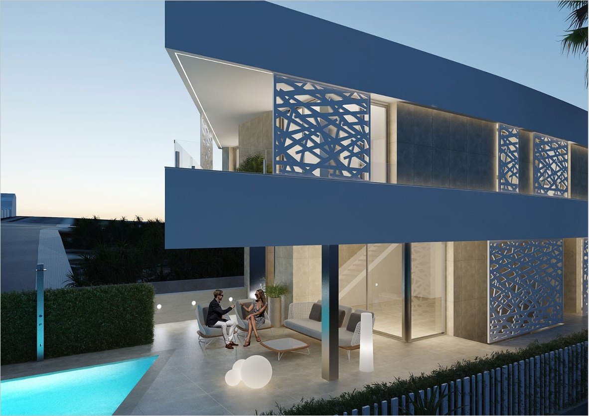 Villa in Sant Joan d'Alacant, Alicante, Spanien 3 Schlafzimmer, 559 m2 Nr. 110239