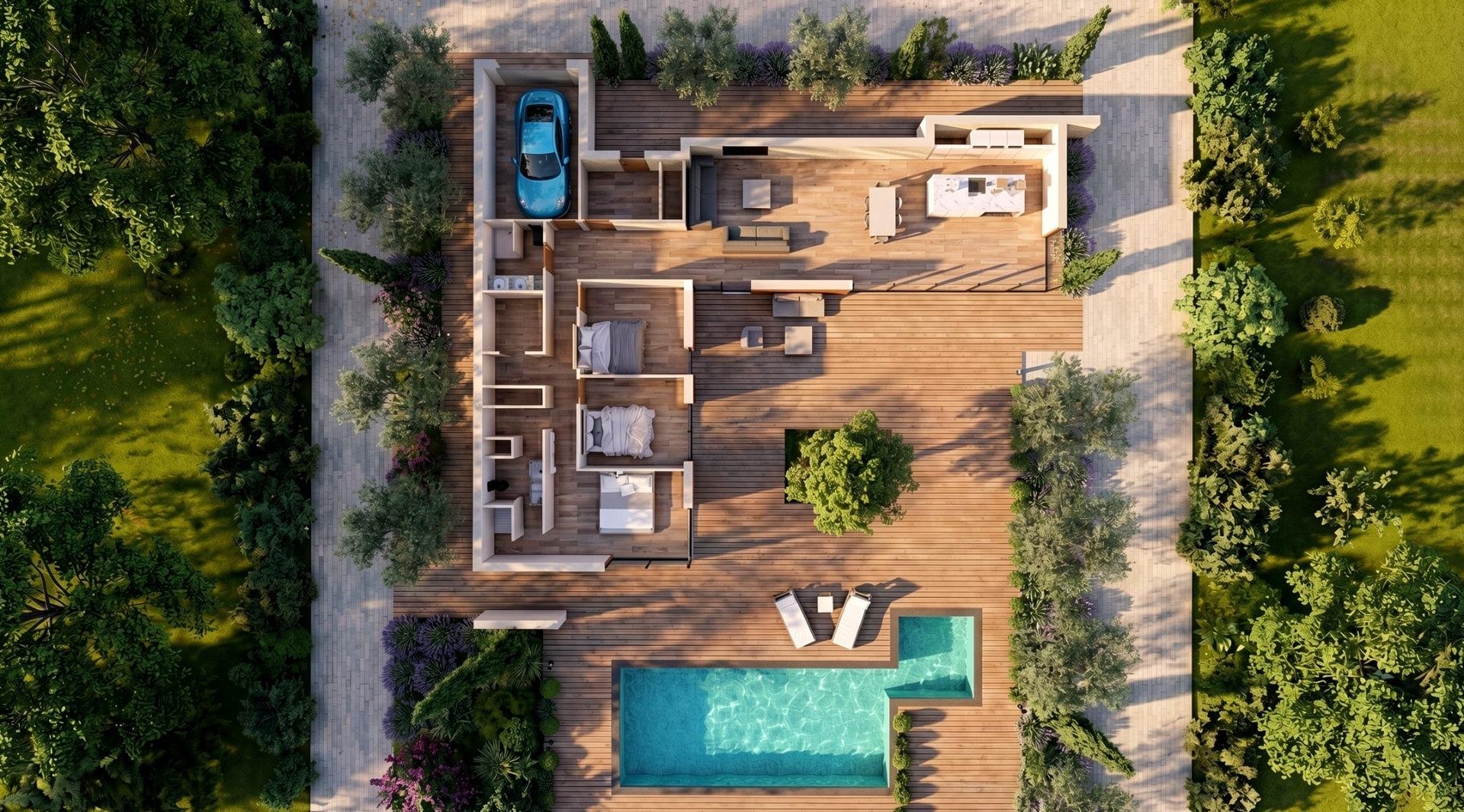 Villa in Pinoso, Alicante, Spain 3 bedrooms, 265 sq.m. No. 193406