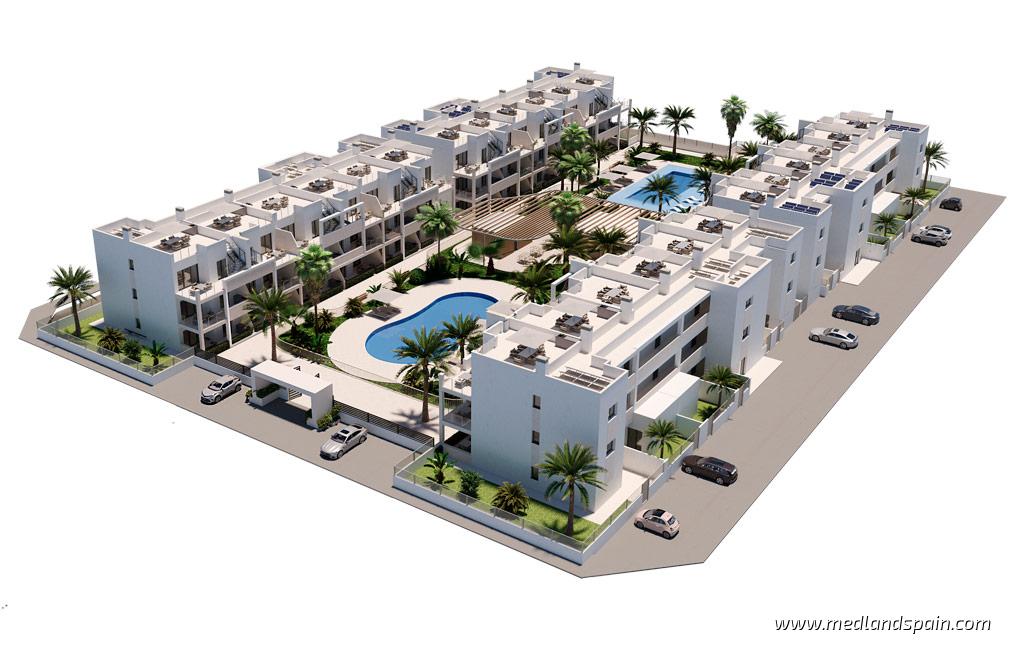 Dzīvoklis Torre-Pacheco, Murcia, Spānijā 2 istabas, 67 m2 Nr. 154424