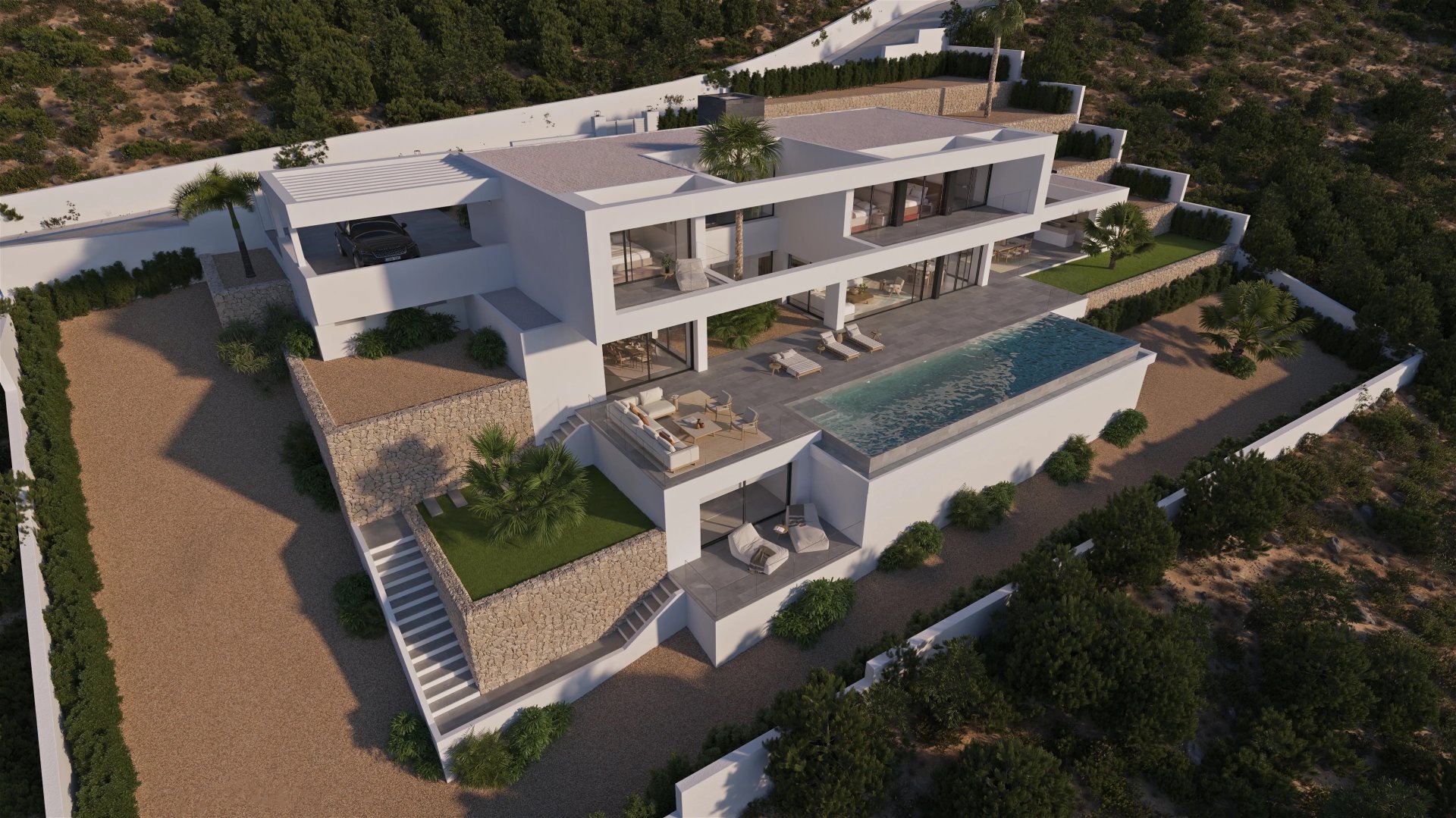 Villa à Benissa, Alicante, Espagne 4 chambres, 770 m2 No. 163894