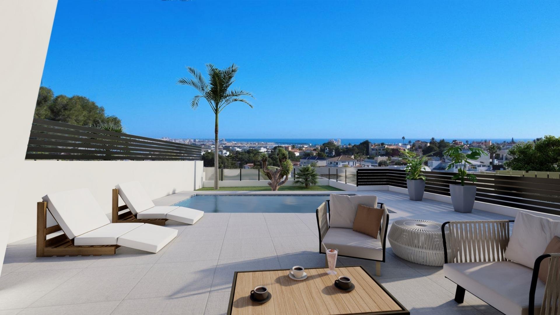 Villa i Los Altos, Alicante, Spanien 3 sovrum, 120 kvm. Nr. 180851