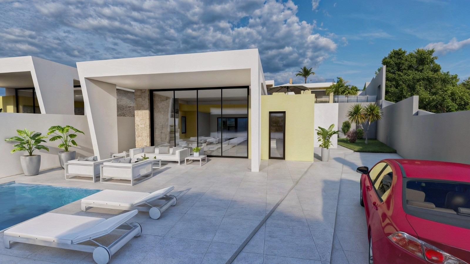 Villa i Los Altos, Alicante, Spanien 3 sovrum, 120 kvm. Nr. 180851