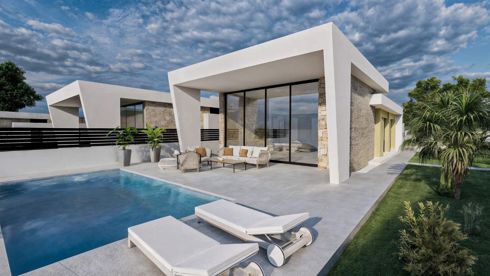 Villa i Los Altos, Alicante, Spanien 3 sovrum, 120 kvm. Nr. 180851