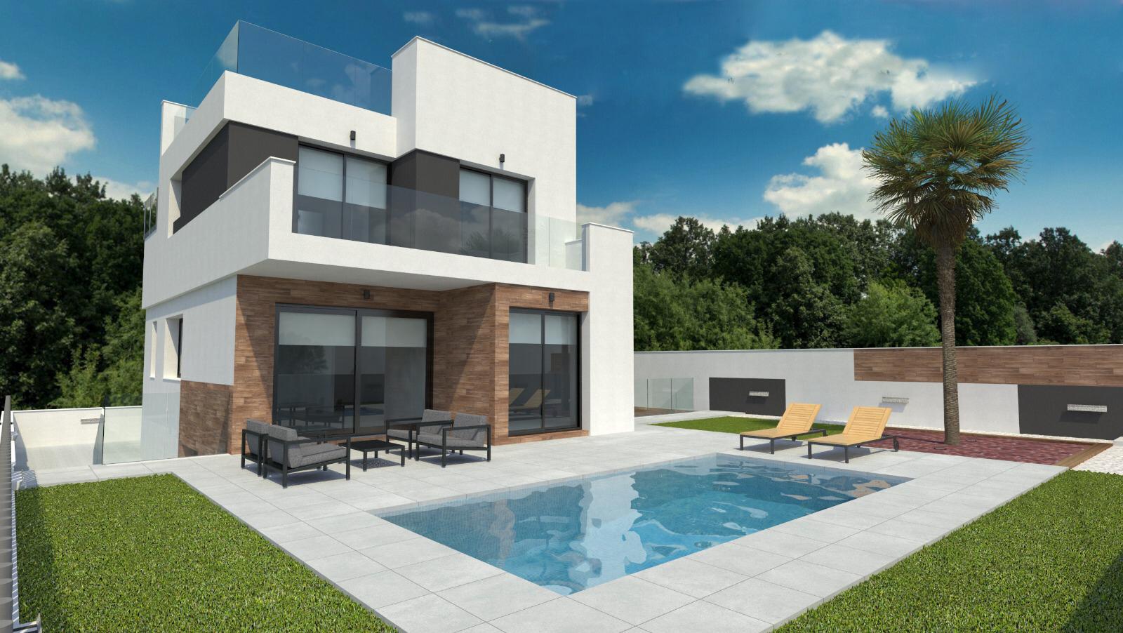 Villa à La Nucia, Alicante, Espagne 3 chambres, 100 m2 No. 156140