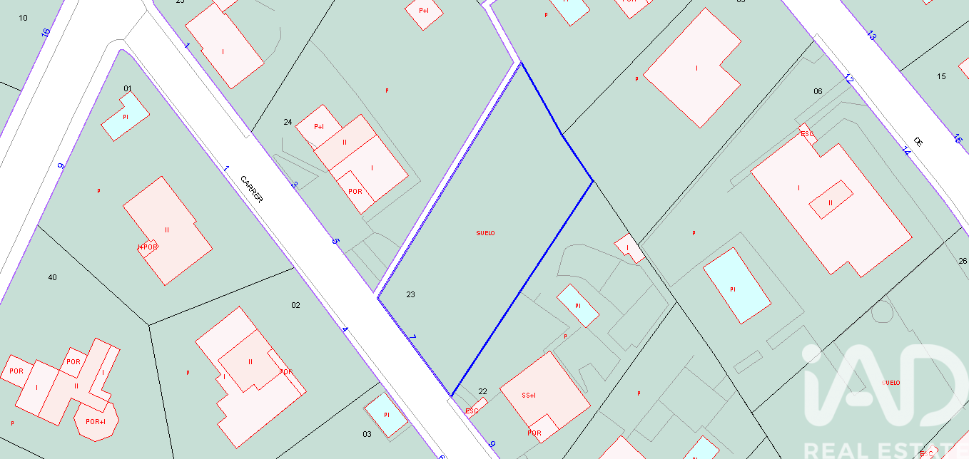 Land in Canyelles, Barcelona, Spanien 784 m2 Nr. 185180