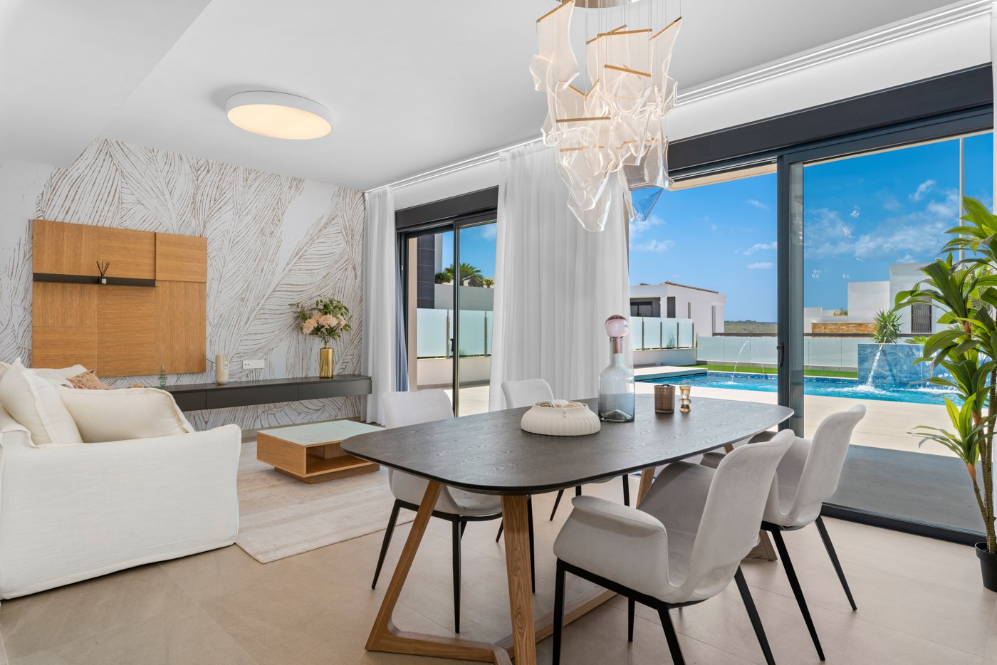 Villa a Dehesa De Campoamor, Alicante, Spagna 3 camere da letto, 242 mq. N° 154466