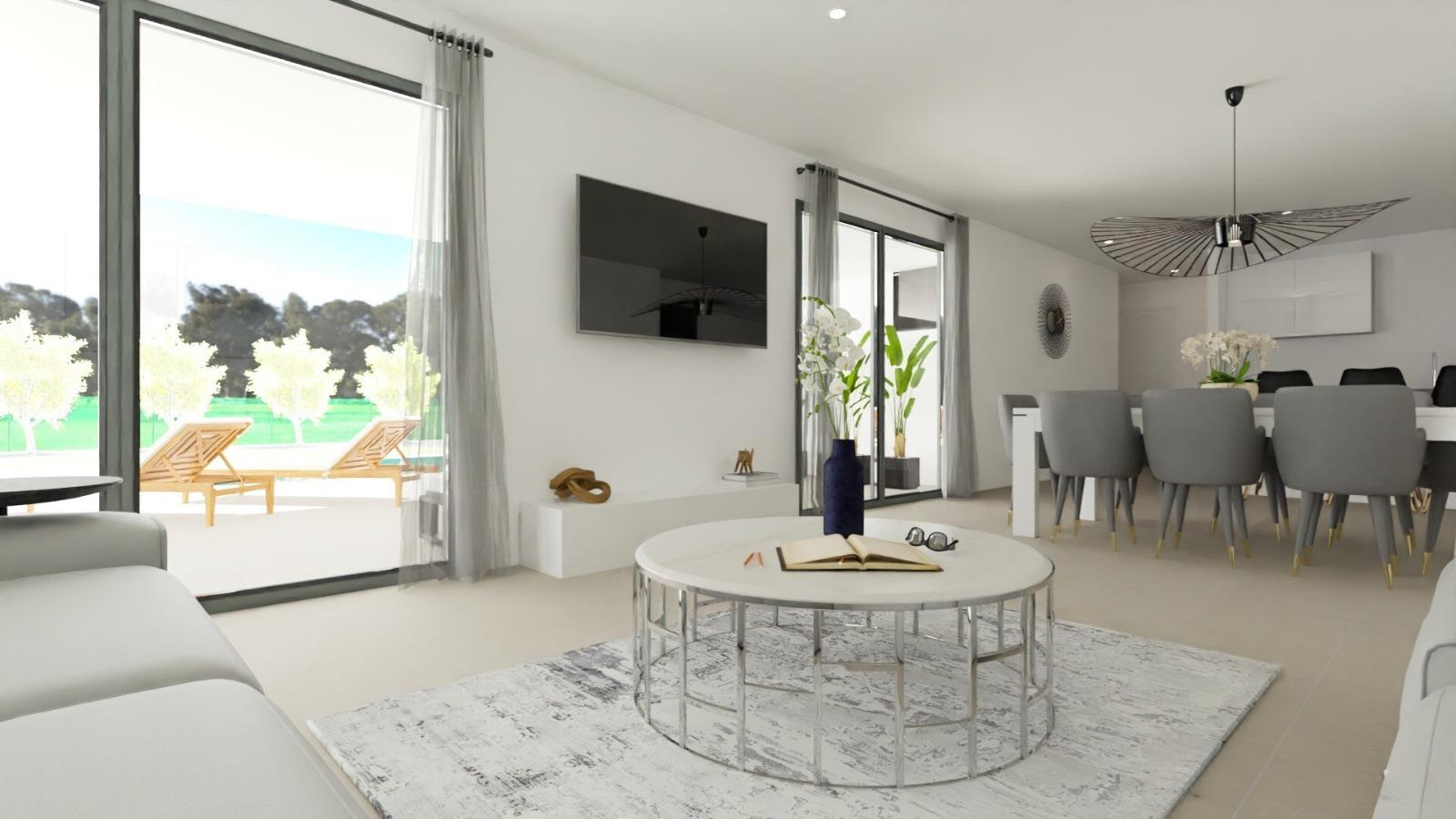 Villa en Monforte del Cid, Alicante, España 3 dormitorios, 129 m2 No. 161275