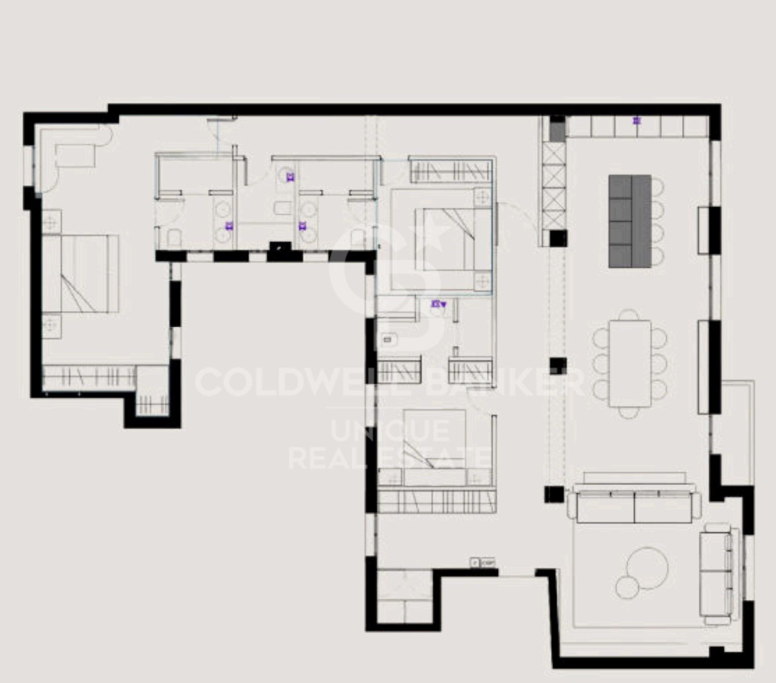 Apartment in Madrid, Spain 3 bedrooms, 208 sq.m. No. 157295