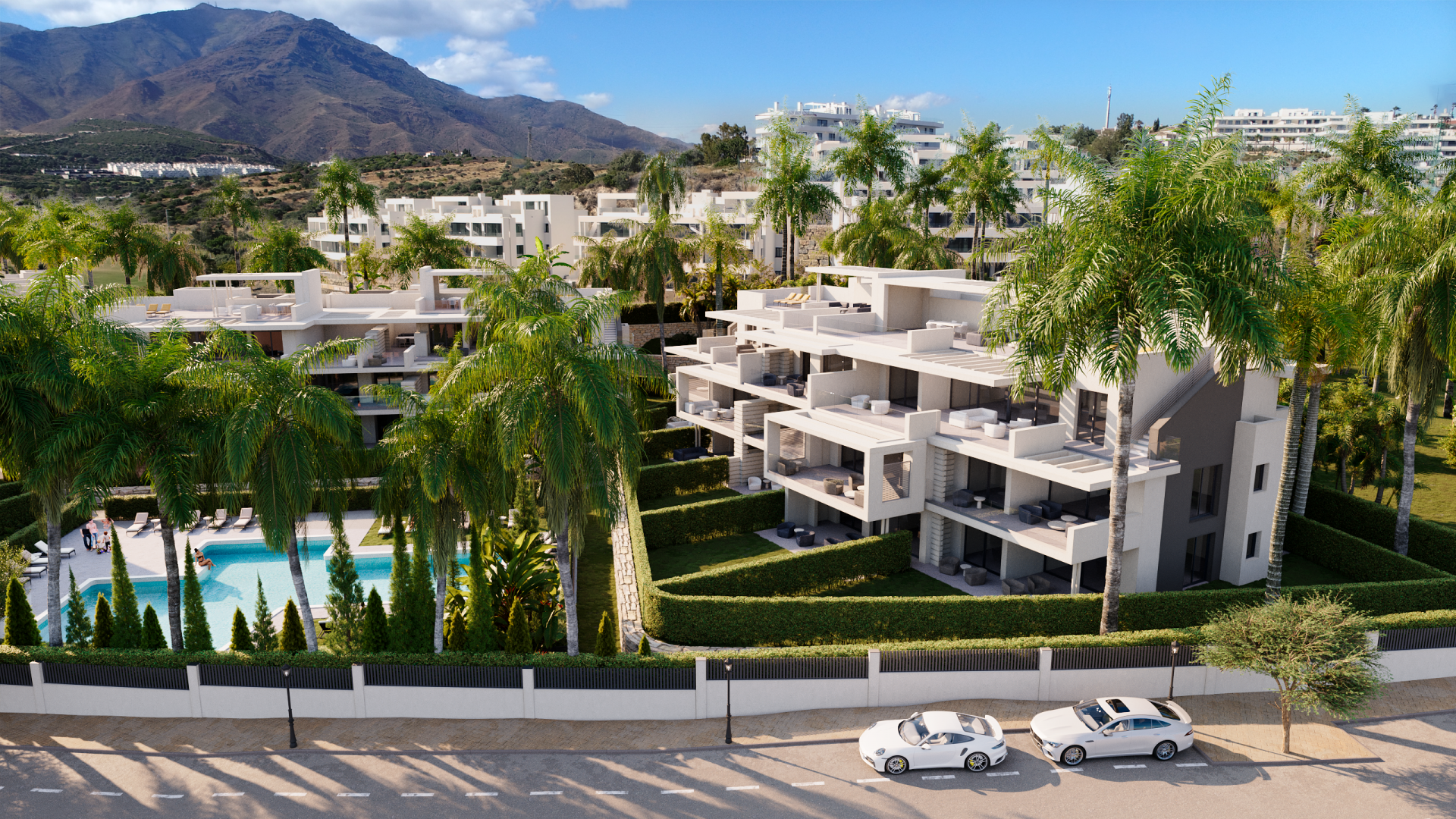 Apartment in Estepona, Malaga, Spain 2 bedrooms, 122 sq.m. No. 102710