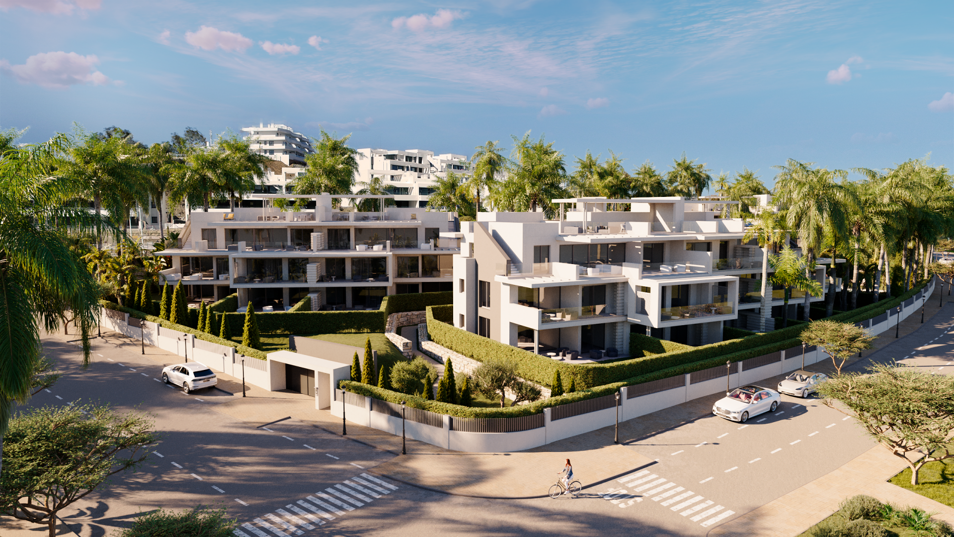 Apartment in Estepona, Malaga, Spain 2 bedrooms, 122 sq.m. No. 102710