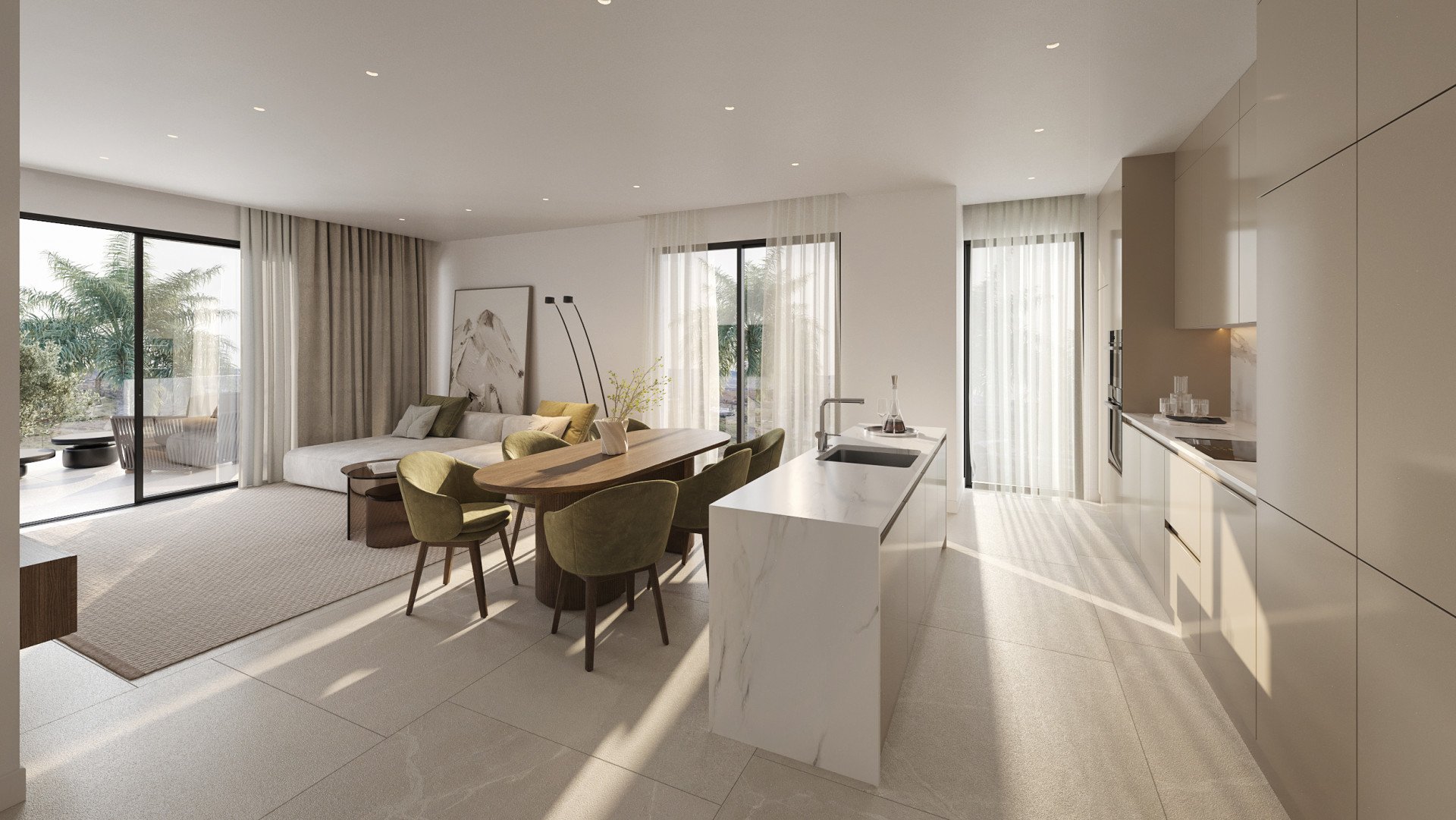 Apartment in Estepona, Malaga, Spain 2 bedrooms, 122 sq.m. No. 102710