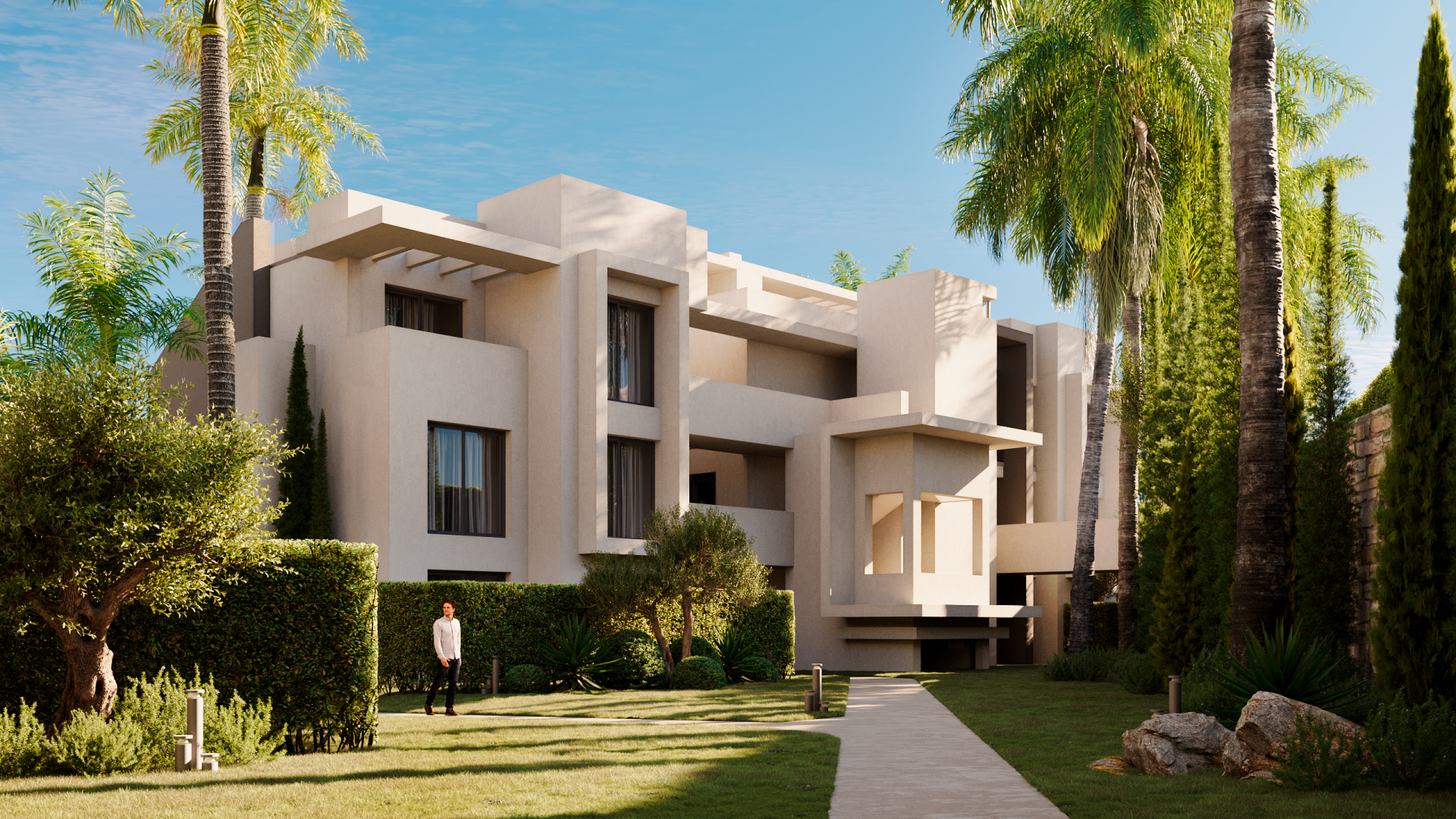Apartment in Estepona, Malaga, Spain 2 bedrooms, 122 sq.m. No. 102710