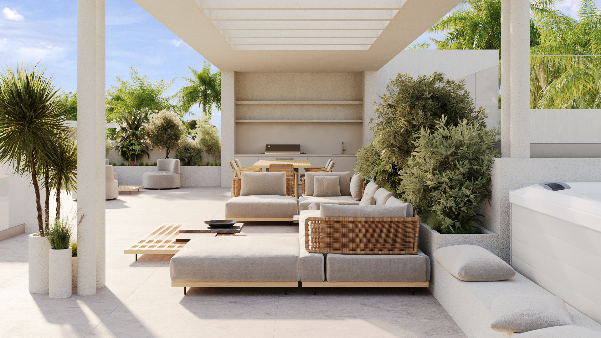 Apartment in Estepona, Malaga, Spain 2 bedrooms, 122 sq.m. No. 102710