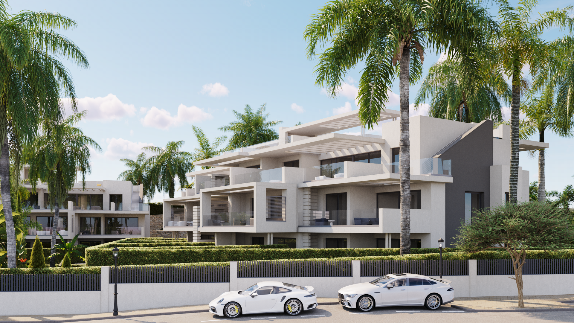 Apartment in Estepona, Malaga, Spain 2 bedrooms, 122 sq.m. No. 102710