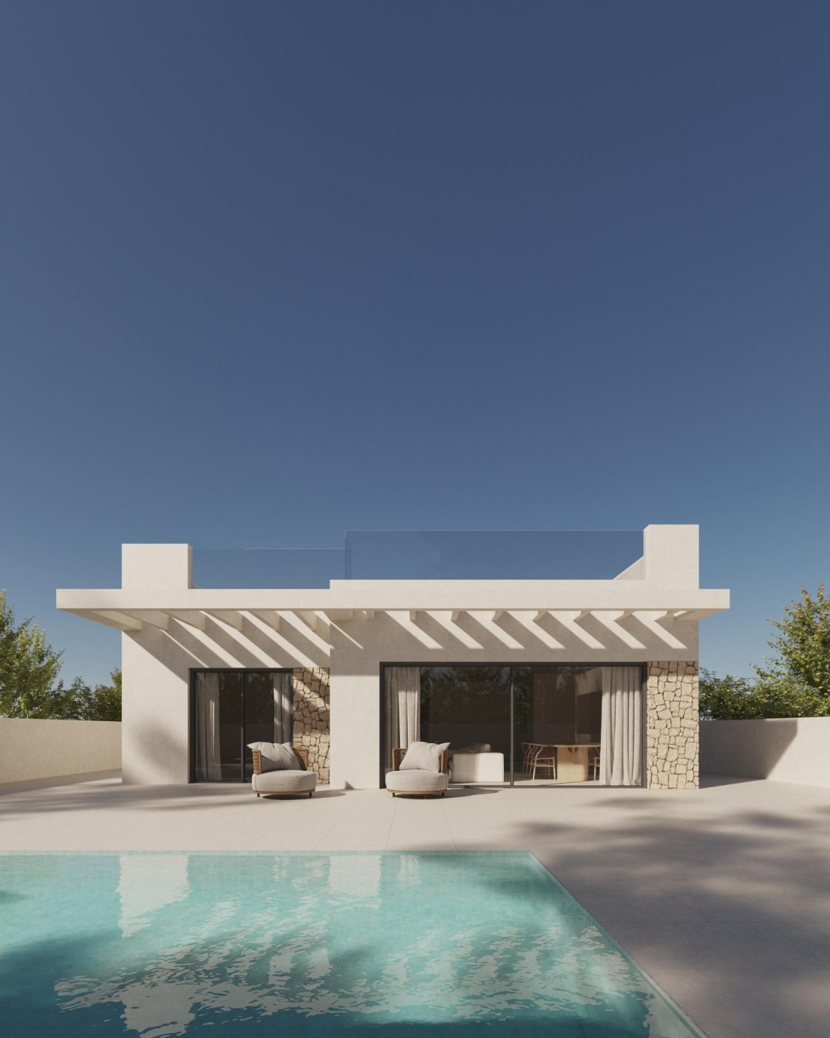 Villa i Polop, Alicante, Spanien 3 sovrum, 110.06 kvm. Nr. 165903