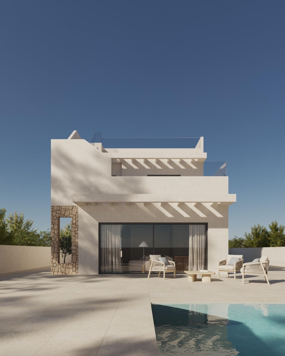 Villa i Polop, Alicante, Spanien 3 sovrum, 110.06 kvm. Nr. 165903
