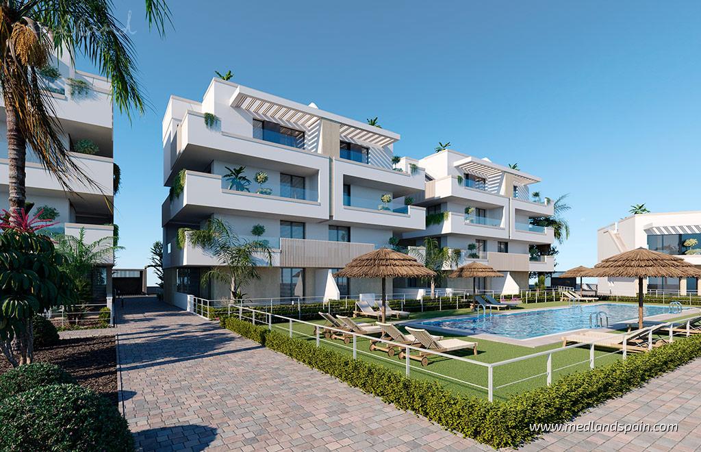 Apartamento en Los Alcázares, Murcia, España 2 dormitorios, 96 m2 No. 179366