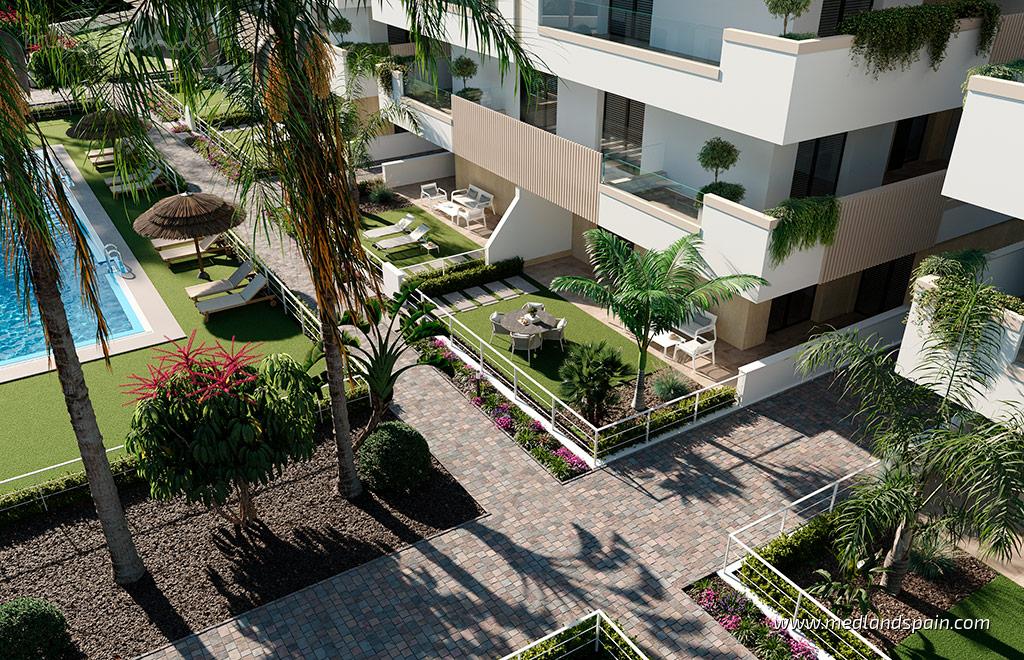 Apartamento en Los Alcázares, Murcia, España 2 dormitorios, 96 m2 No. 179366