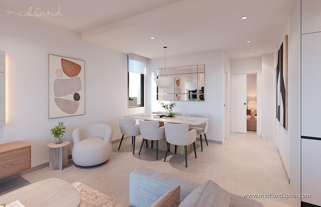 Apartamento en Los Alcázares, Murcia, España 2 dormitorios, 85 m2 No. 179370