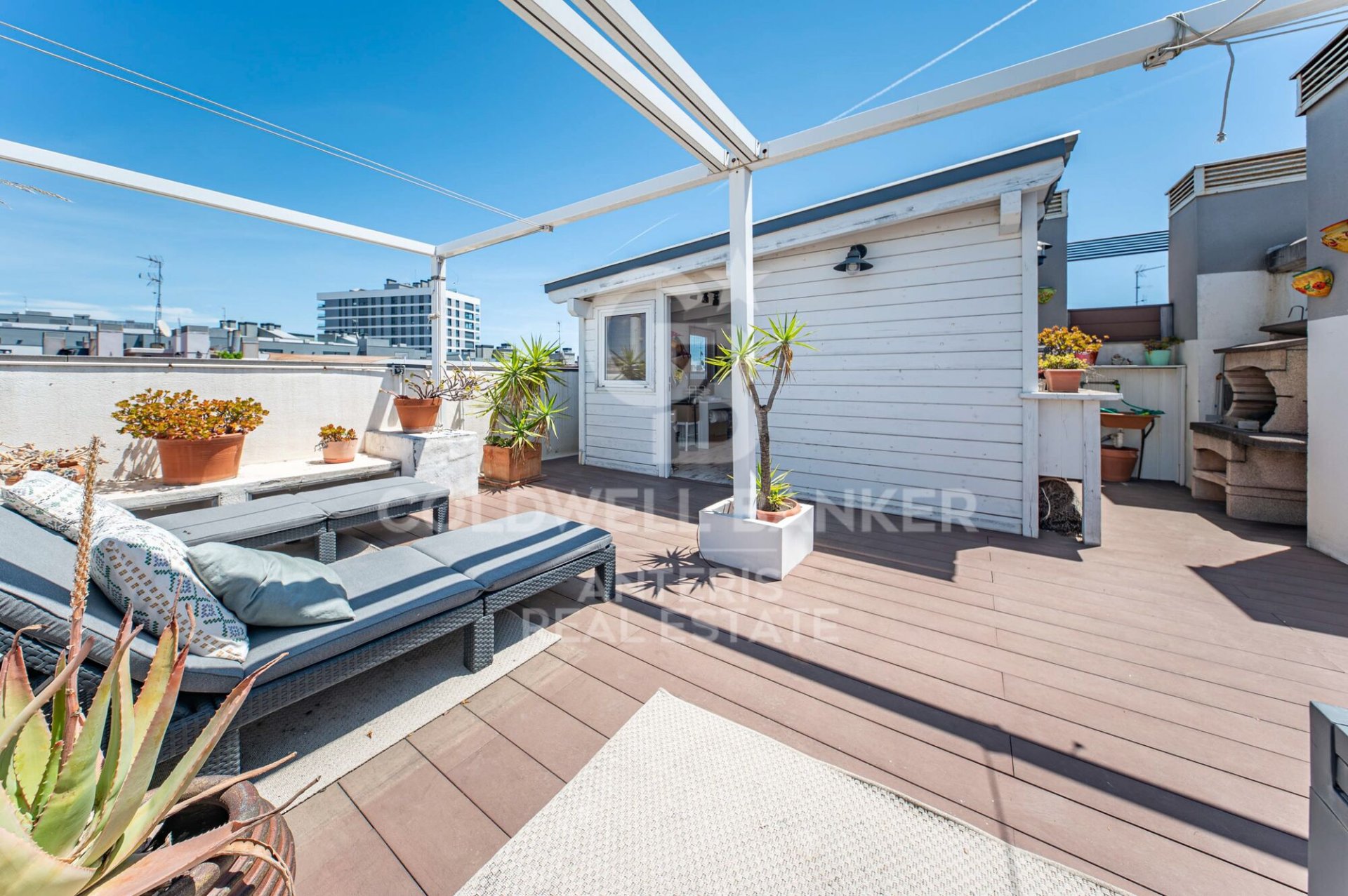 Kattohuoneisto Badalona, Barcelona, Espanja 4 makuuhuonetta, 152 m2 No. 178478