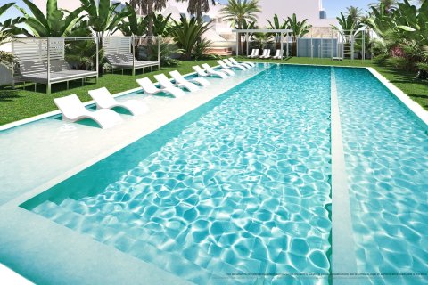 Bungalow à Torre de la Horadada, Alicante, Espagne 2 chambres, 68 m2 No. 163660