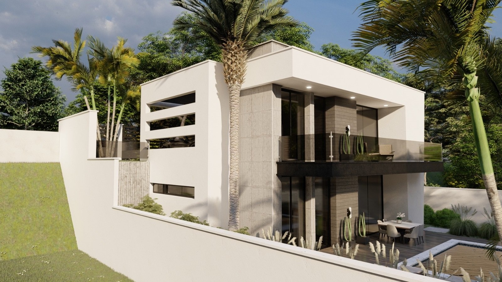 Villa en Fortuna, Murcia, España 3 dormitorios, 160 m2 No. 163657