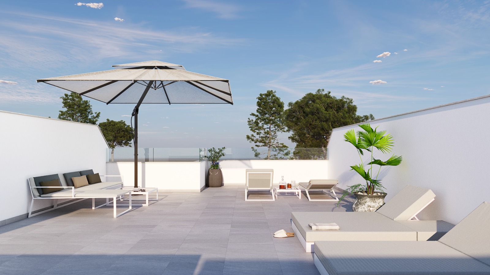 Townhouse in Pilar de la Horadada, Alicante, Spanien 2 Schlafzimmer, 137 m2 Nr. 163655
