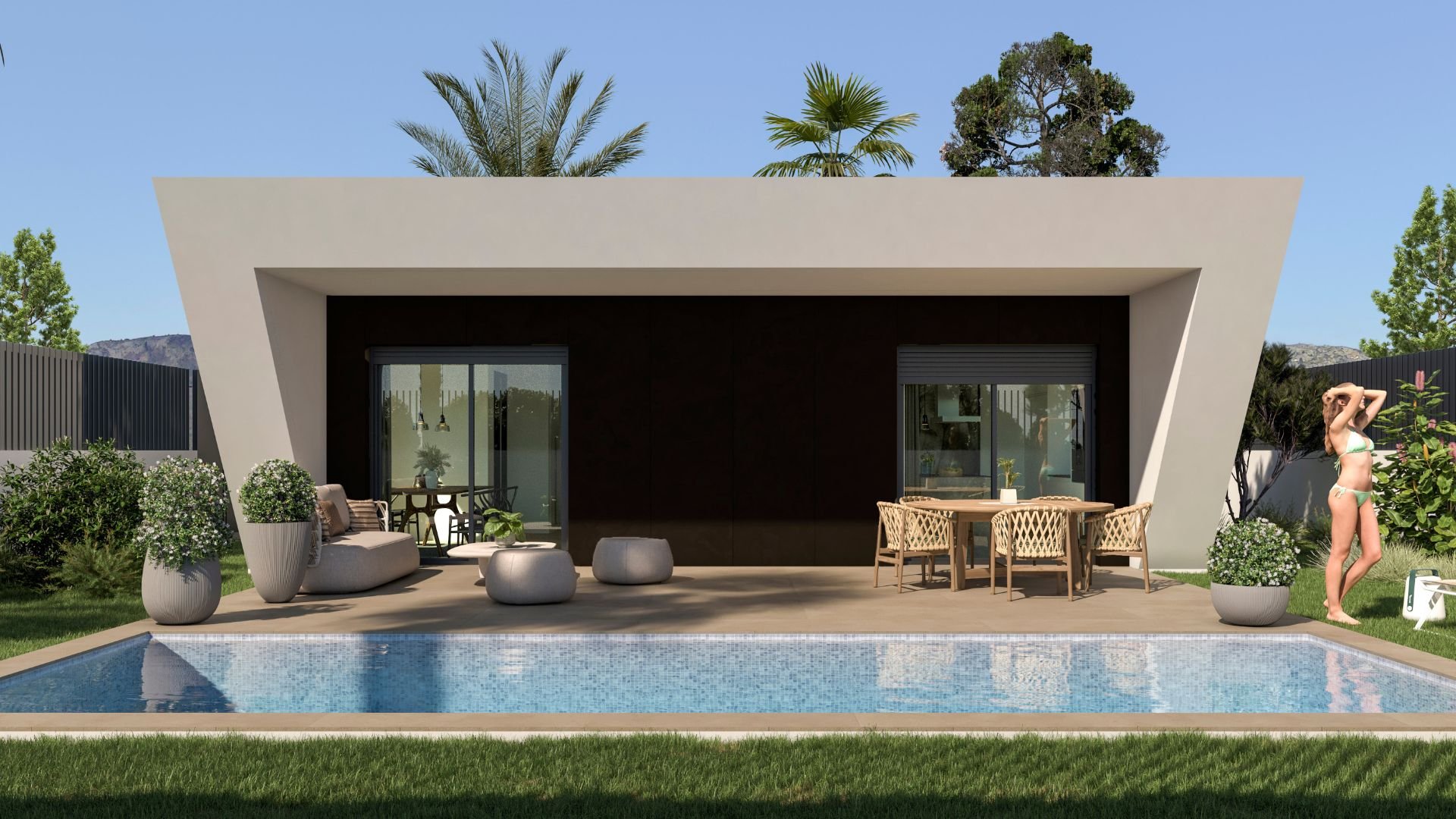 Villa Monforte del Cid, Alicante, Spānijā 3 istabas, 108 m2 Nr. 155456
