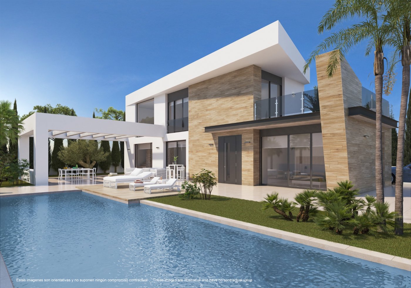 Villa i Rojales, Alicante, Spanien 3 sovrum, 150 kvm. Nr. 111446