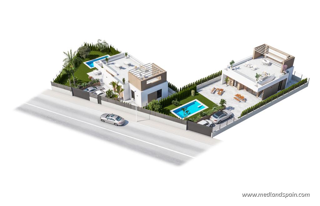 Villa en Vera, Almería, España 3 dormitorios, 98 m2 No. 167399