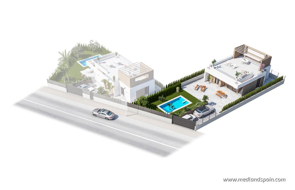 Villa en Vera, Almería, España 3 dormitorios, 98 m2 No. 167399