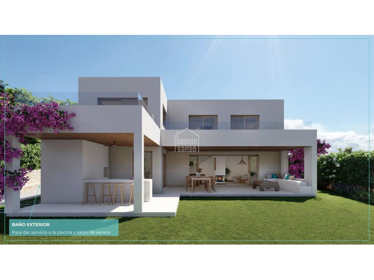 Tontti Es Mercadal, Menorca, Espanja 5 makuuhuonetta, 320 m2 No. 166075