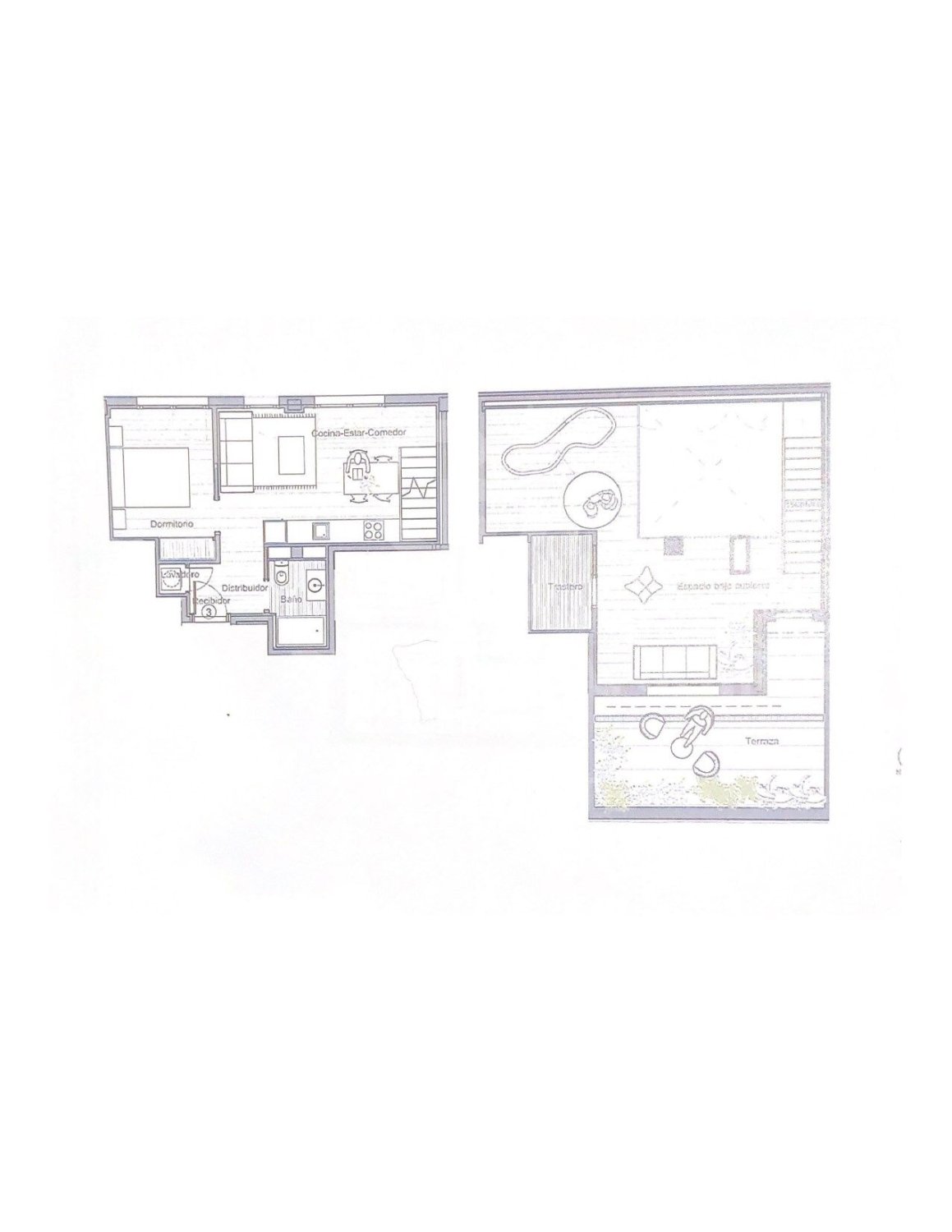 Dúplex en Sabadell, Barcelona, España 1 dormitorio, 90 m2 No. 179107