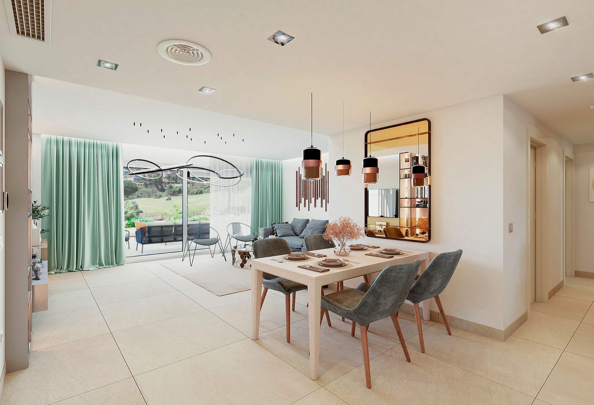 Bungalow en Mijas, Málaga, España 2 dormitorios, 87 m2 No. 148228