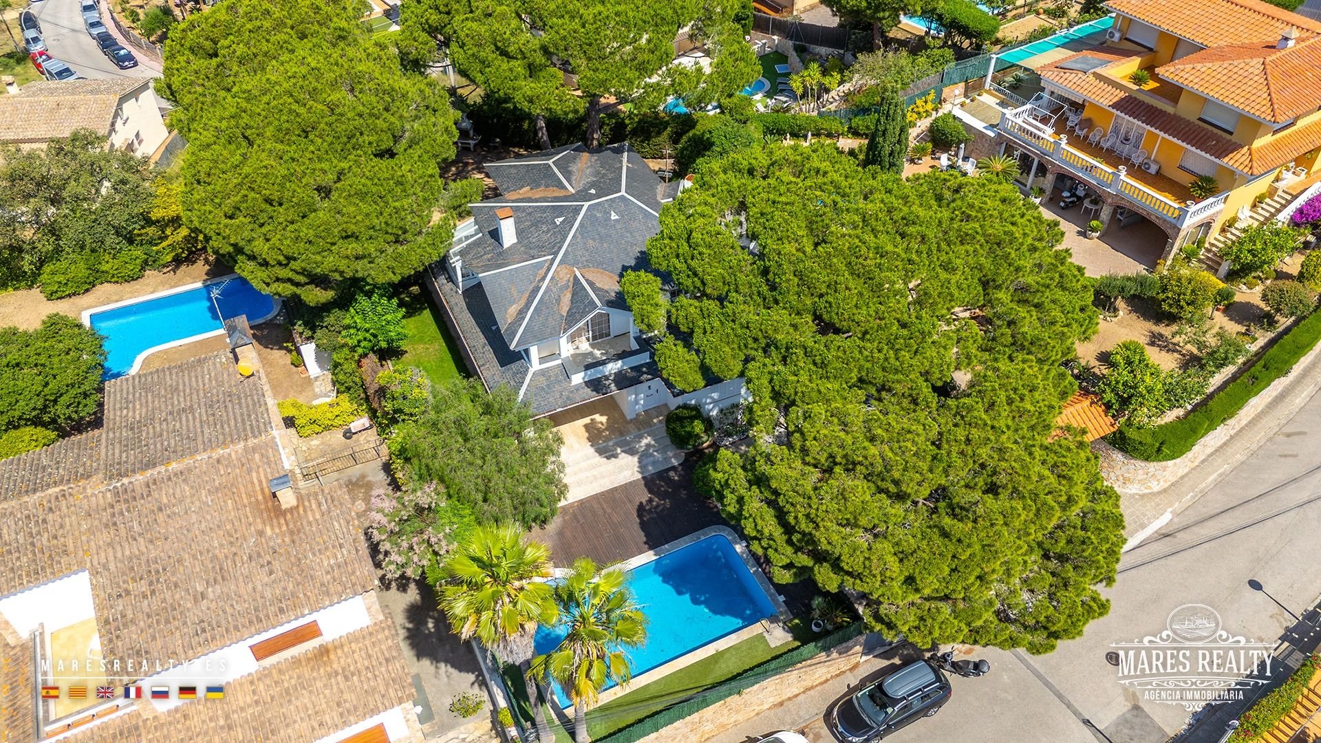 Villa in Lloret de Mar, Girona, Spanien 5 Schlafzimmer, 332 m2 Nr. 177594