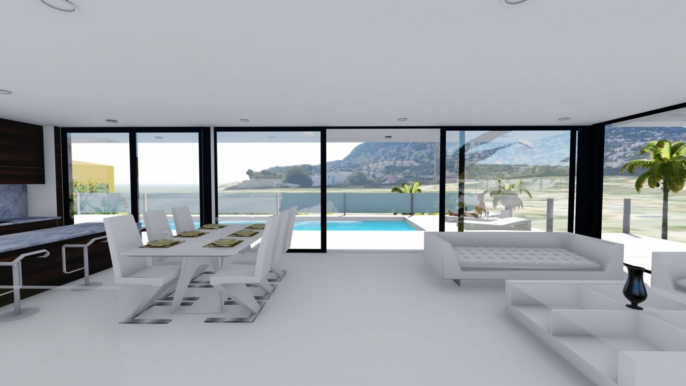 Lägenhet i Calpe, Alicante, Spanien 4 sovrum, 409 kvm. Nr. 165084