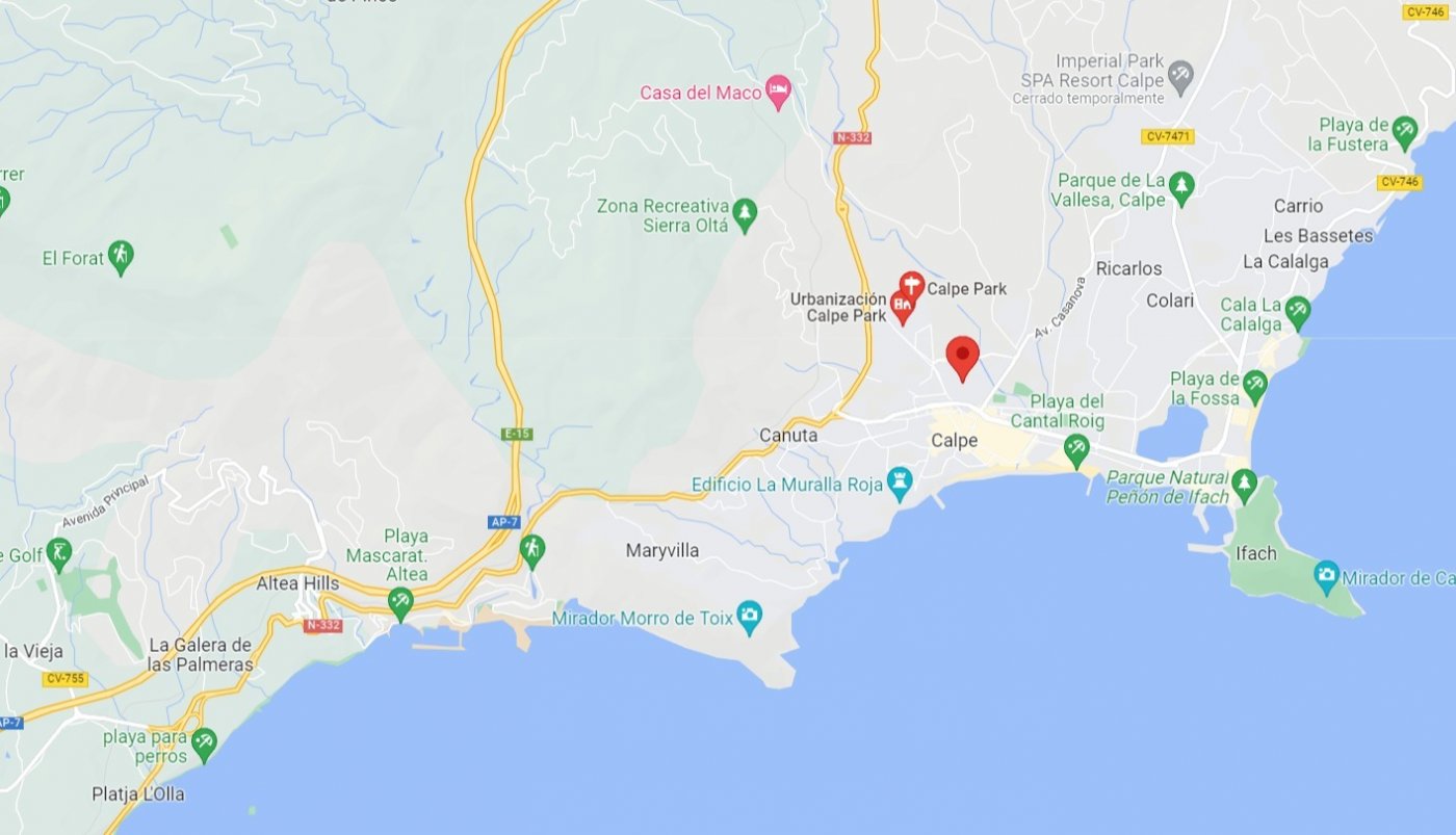 Appartamento a Calpe, Alicante, Spagna 4 camere da letto, 248 mq. N° 165087
