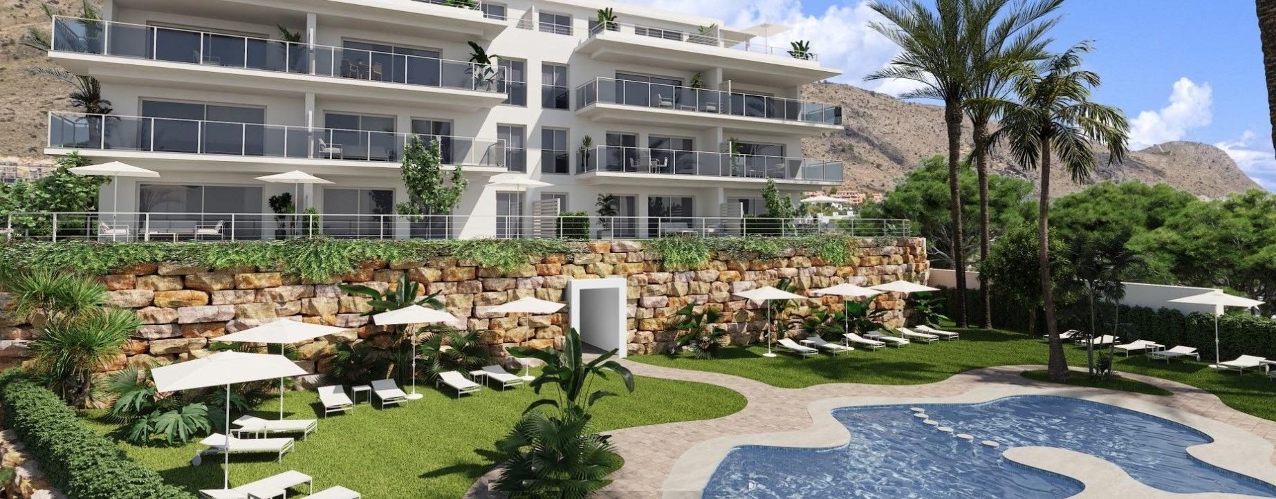 Apartment à Finestrat, Alicante, Espagne 1 chambre, 51 m2 No. 193378