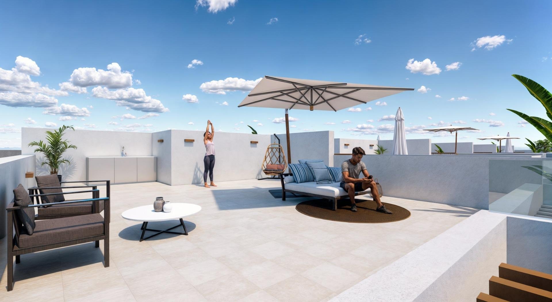 Villa en Torre-Pacheco, Murcia, España 3 dormitorios, 90 m2 No. 119908