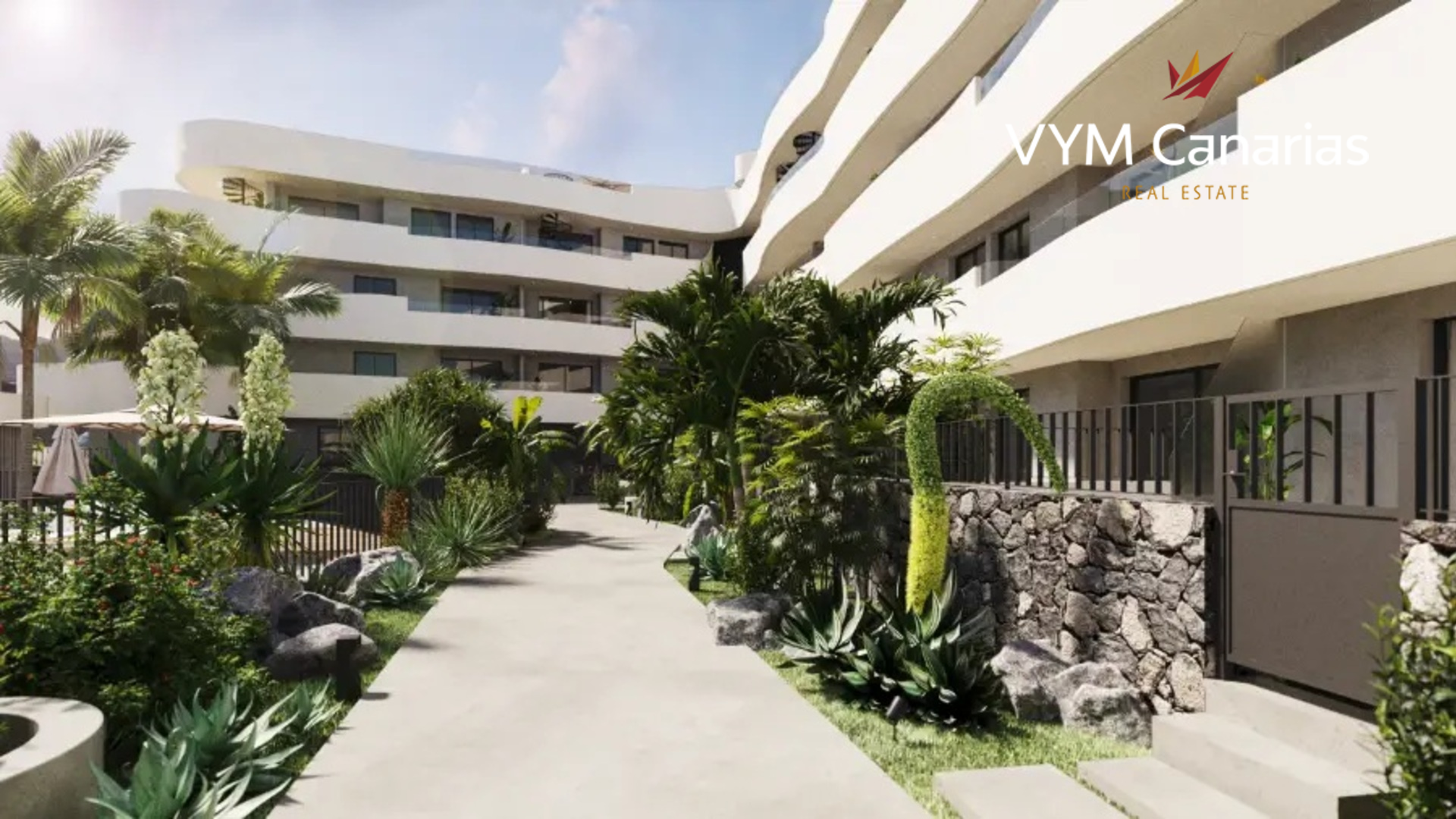Lägenhet i El Medano, Tenerife, Spanien 2 sovrum, 53 kvm. Nr. 173832