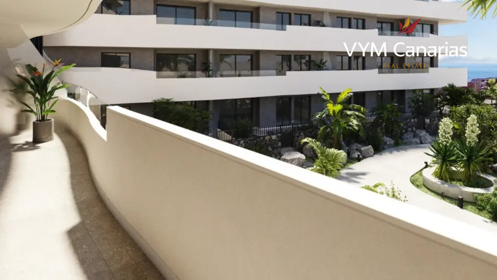 Lägenhet i El Medano, Tenerife, Spanien 2 sovrum, 53 kvm. Nr. 173832