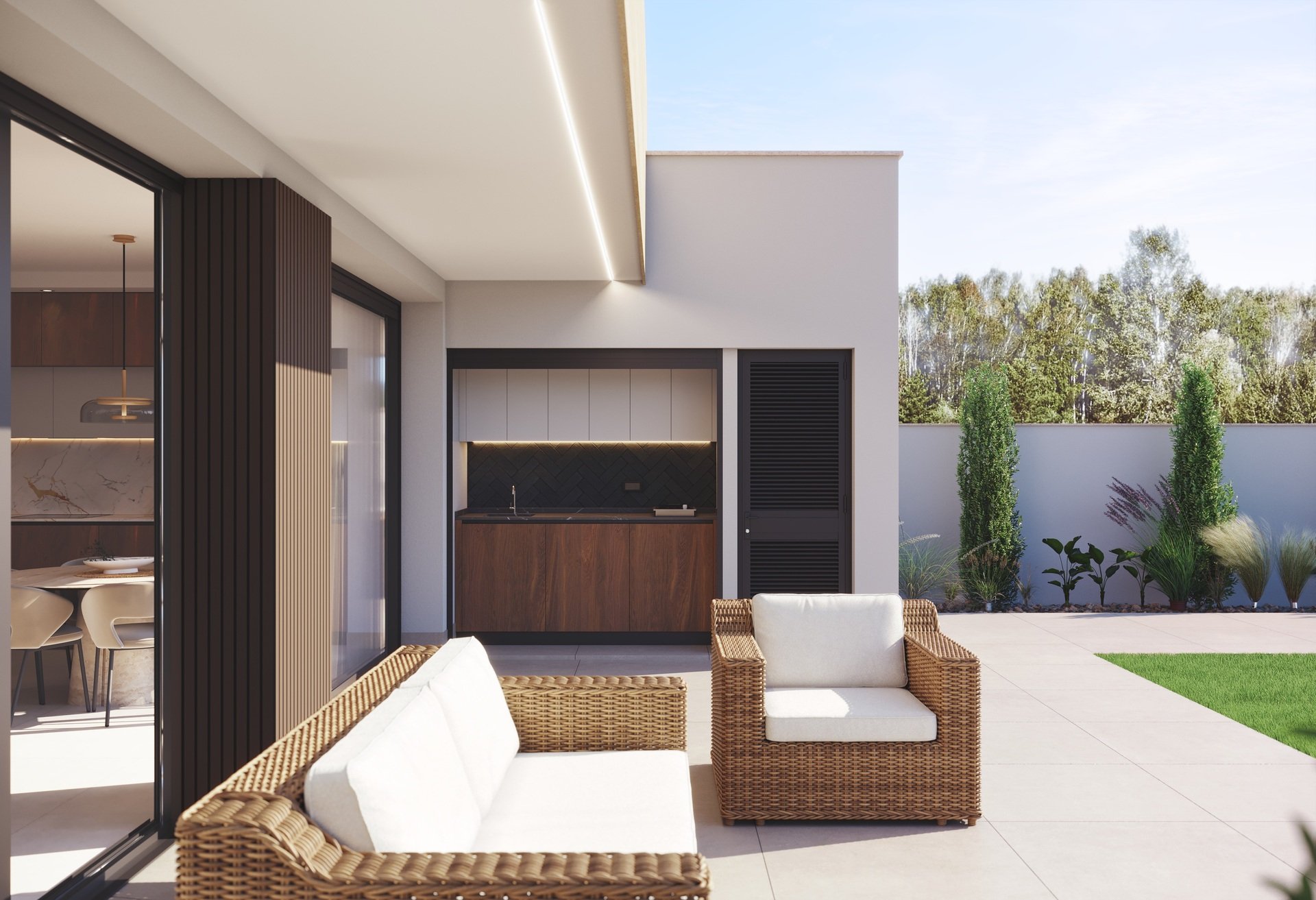Villa Santiago de la Ribera, Murcia, Spānijā 3 istabas, 214 m2 Nr. 182249