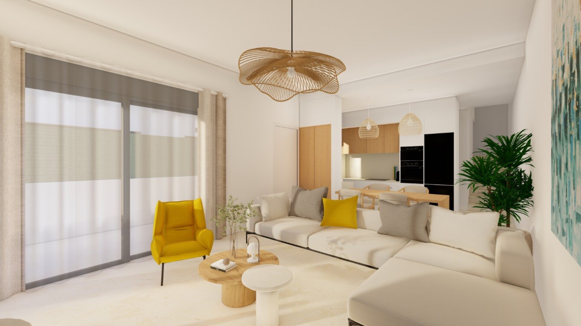 Villa en Residencial Rosa Morada, Murcia, España 3 dormitorios, 113.5 m2 No. 148432