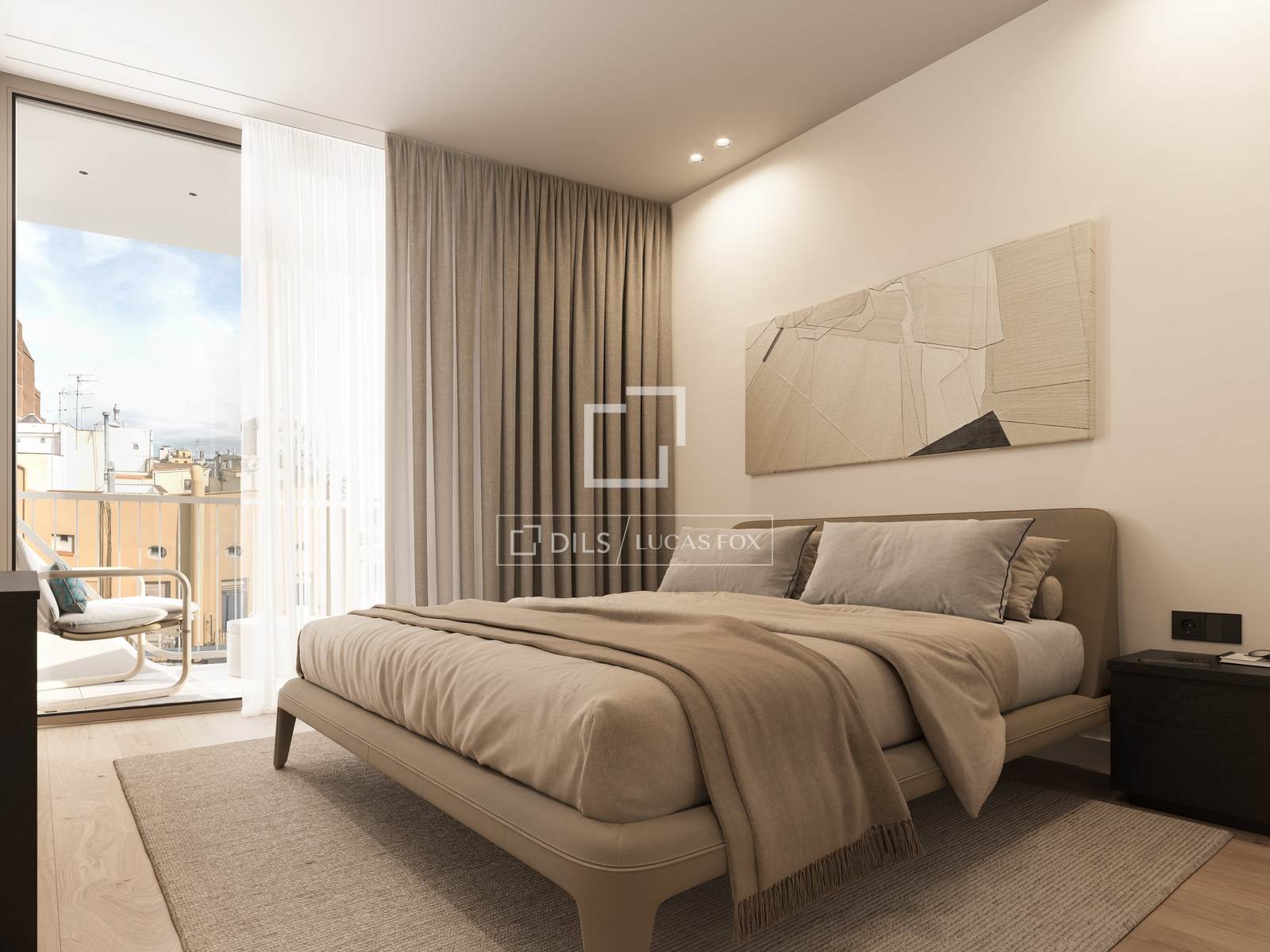 Apartment in Barcelona, Spain 1 bedroom, 47 sq.m. No. 192577