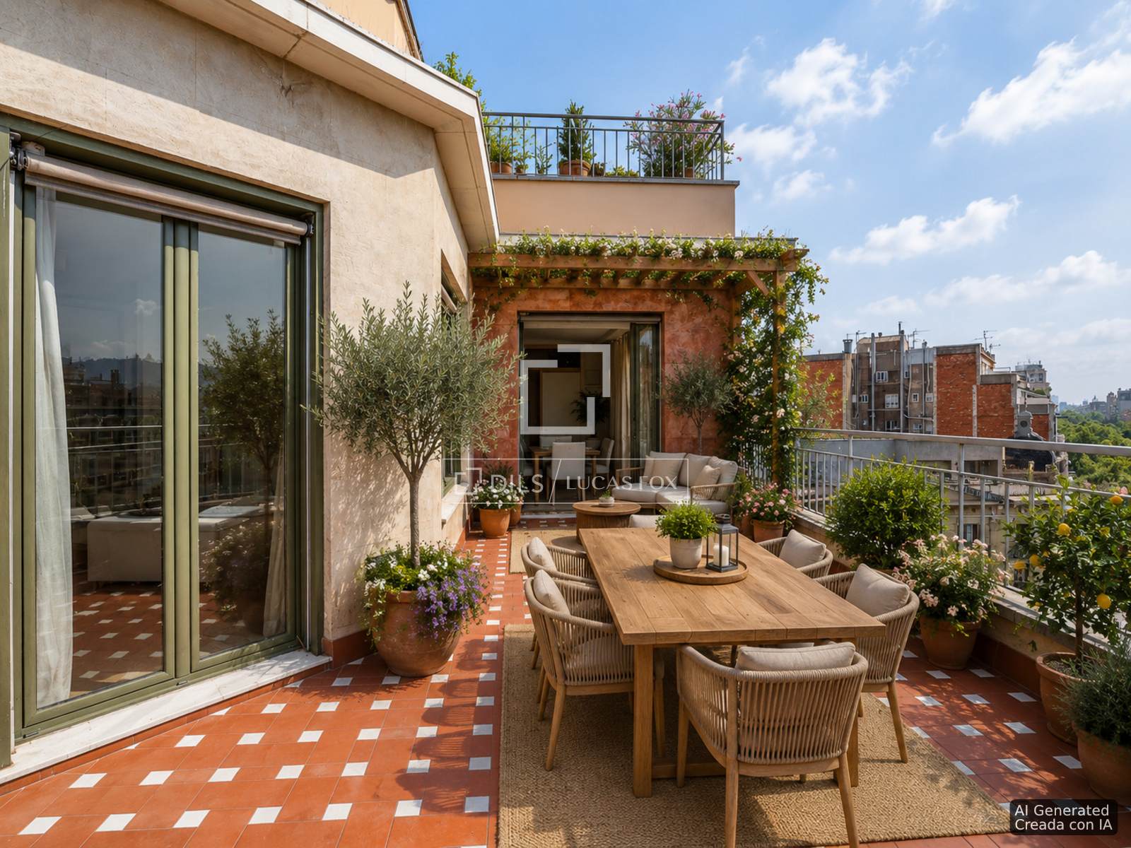 Penthouse in Barcelona, Spain 2 bedrooms, 91 sq.m. No. 192580