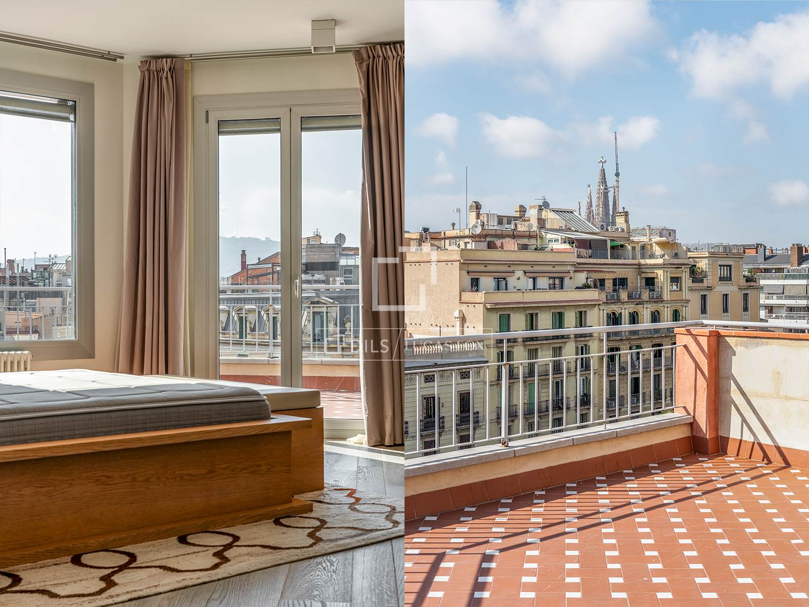 Penthouse in Barcelona, Spain 2 bedrooms, 91 sq.m. No. 192580