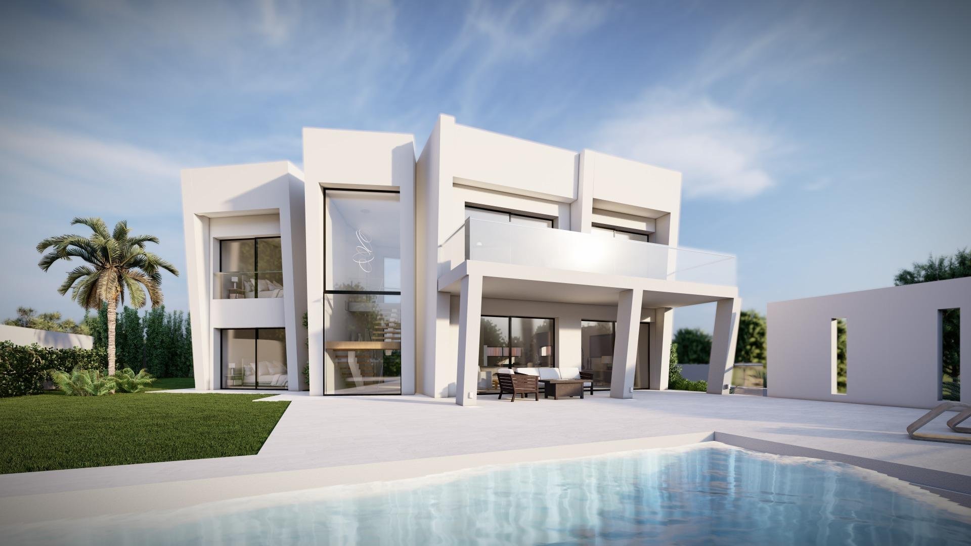Huvila Moraira, Alicante, Espanja 4 makuuhuonetta, 365 m2 No. 165186