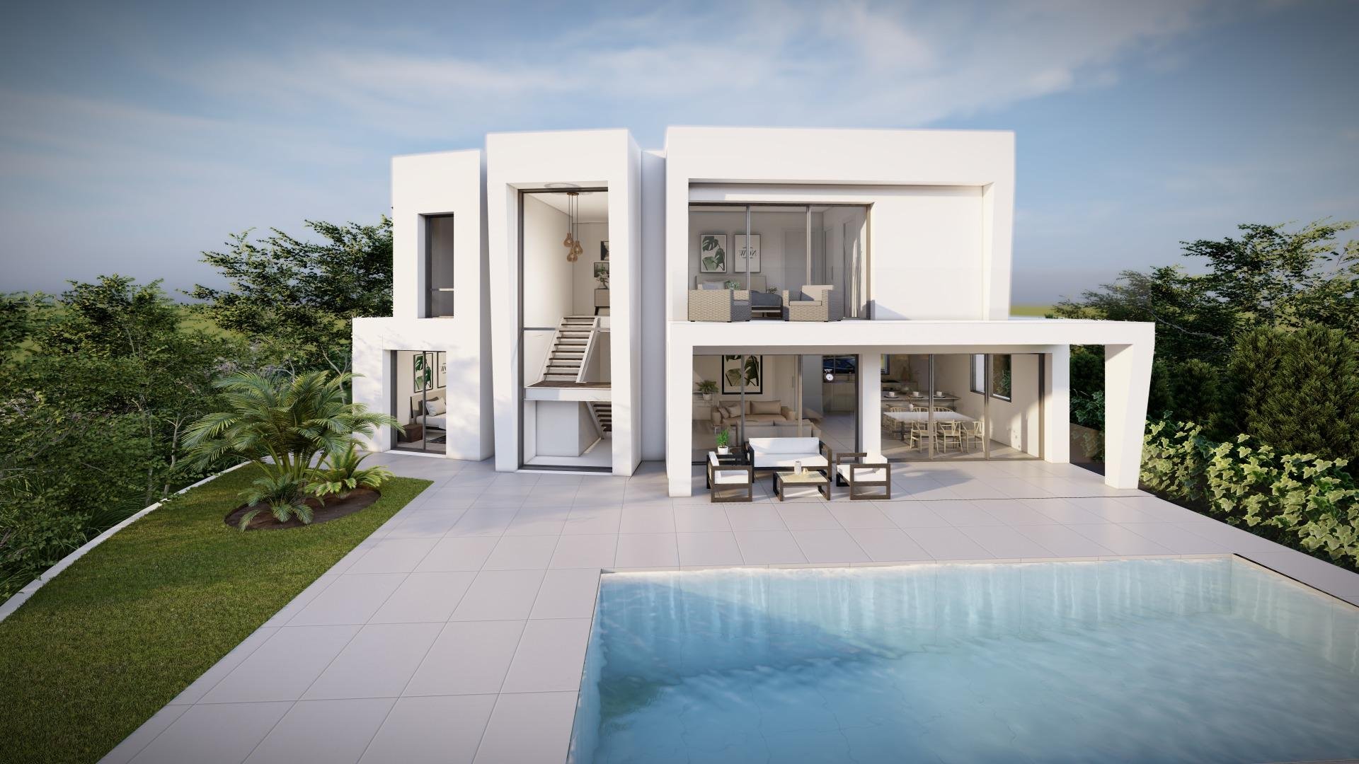 Huvila Moraira, Alicante, Espanja 4 makuuhuonetta, 365 m2 No. 165186